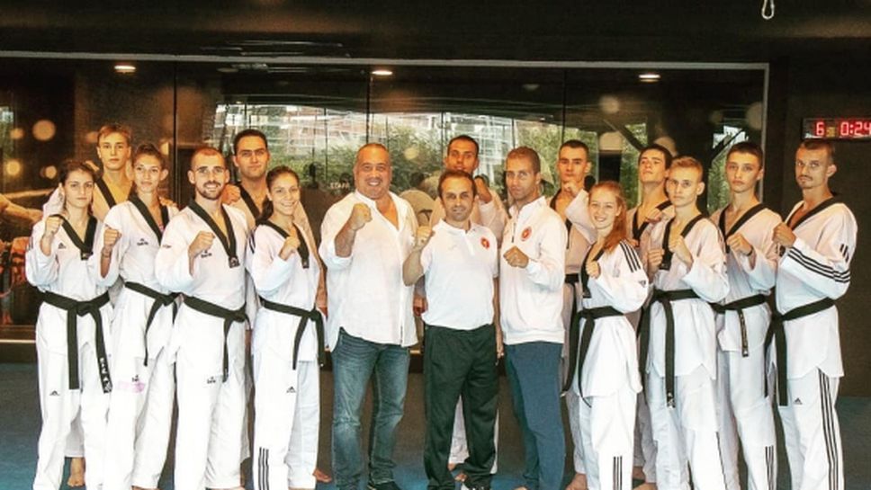 Световен шампион тренира олимпийските таекуондисти на България