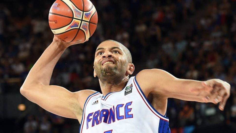 Франция обяви 15-те баскетболисти за мача срещу България в Ботевград