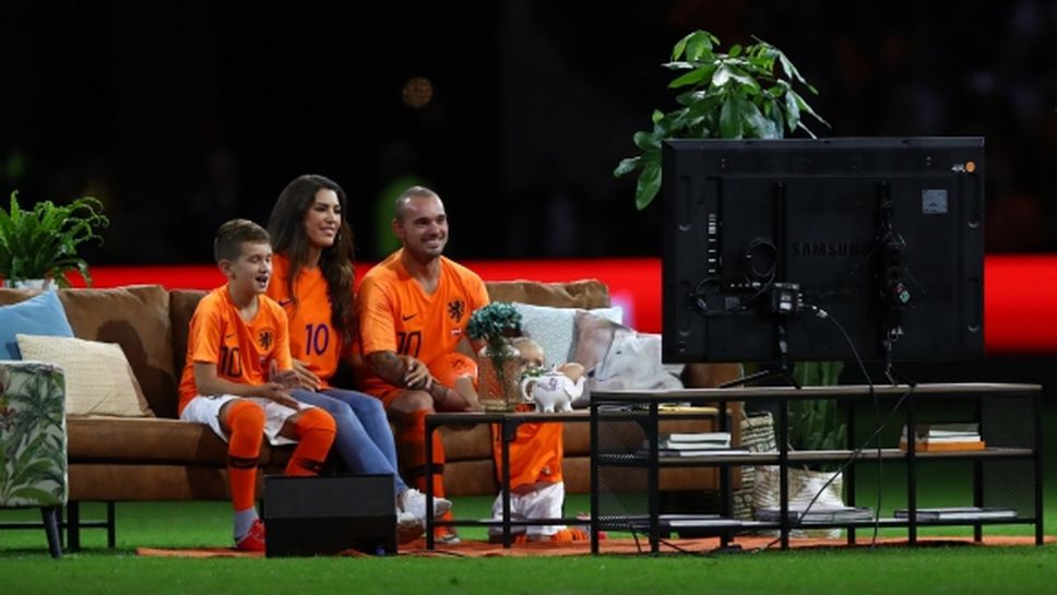 Снайдер каза "сбогом" на националния отбор на Холандия