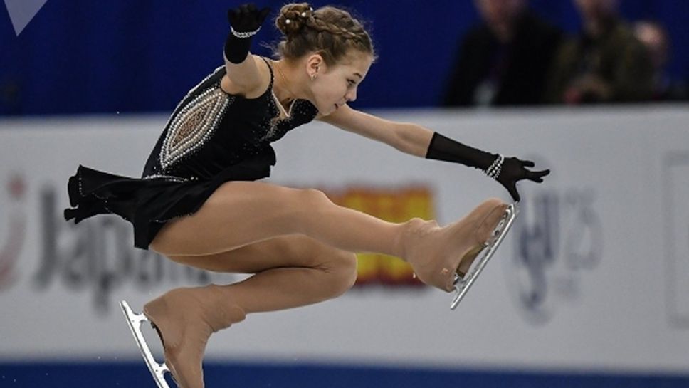 Трусова за първи път в историята на женското фигурно пързаляне изпълни четворен луц
