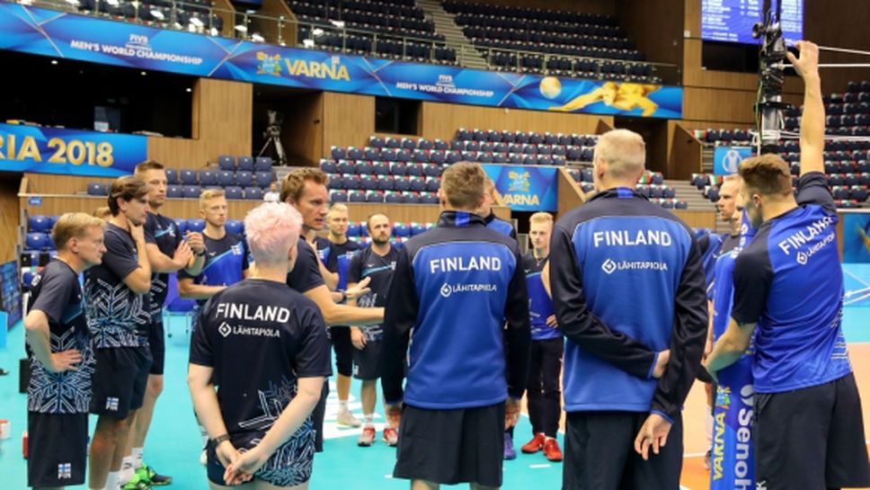Финландия излиза с нисък състав срещу България