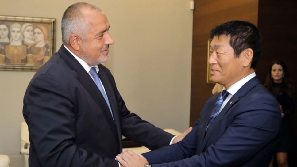 Бойко Борисов се срещна с президента на световната гимнастика