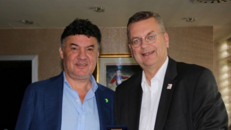 Боби Михайлов се срещна с президента на ГФС