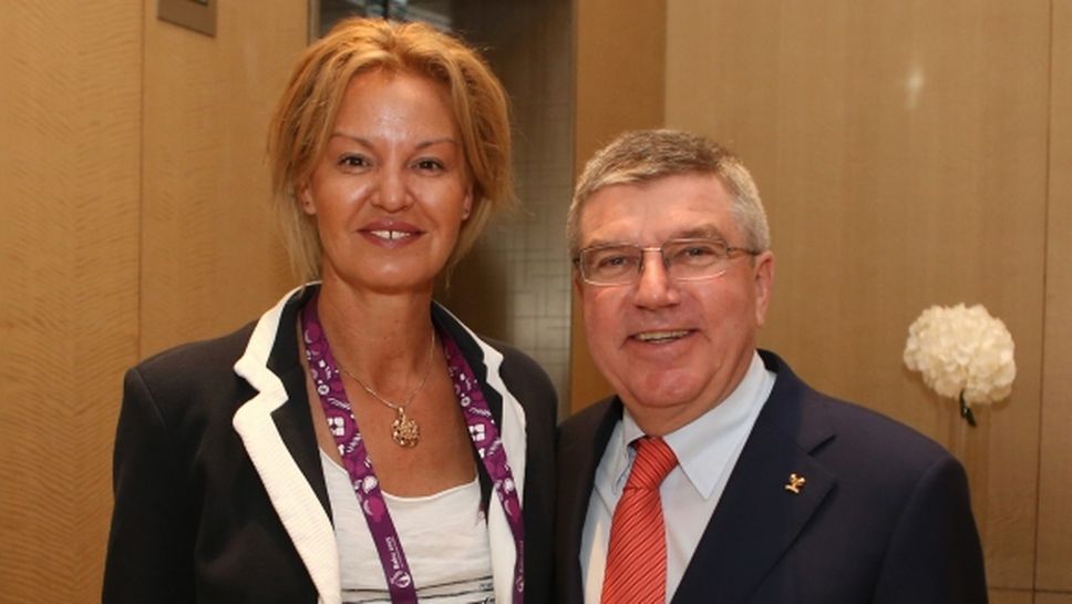 Президентът на МОК Томас Бах ще се срещне с български олимпийски шампиони и медалисти в петък