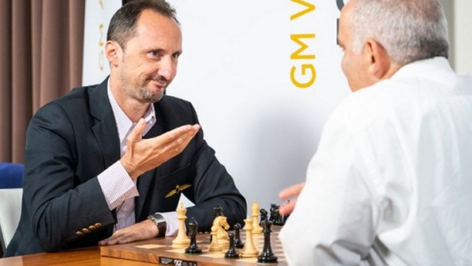 Гари Каспаров съкрати преднината на Топалов в Сейнт Луис