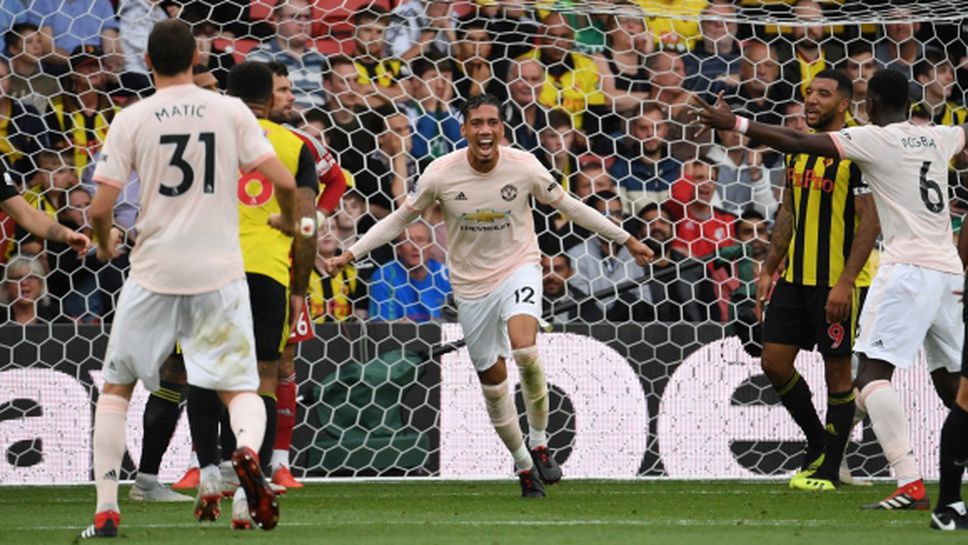 Блестящ Де Хеа осигури трите точки на Юнайтед (видео)