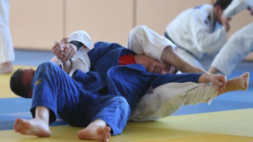 Националите по джудо преди Европейската отворена купа в София