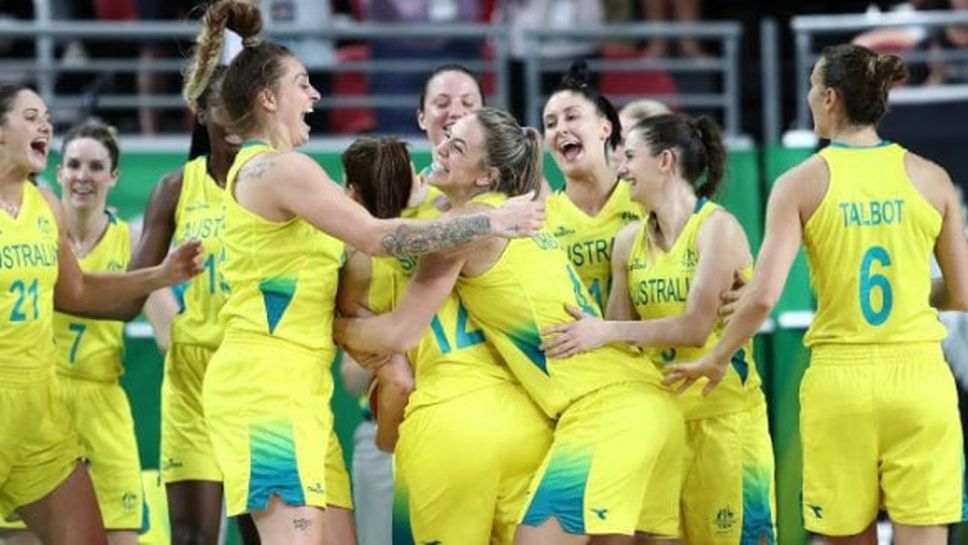 Австралия се класира за полуфинал на СП по баскетбол за жени след бой над Китай