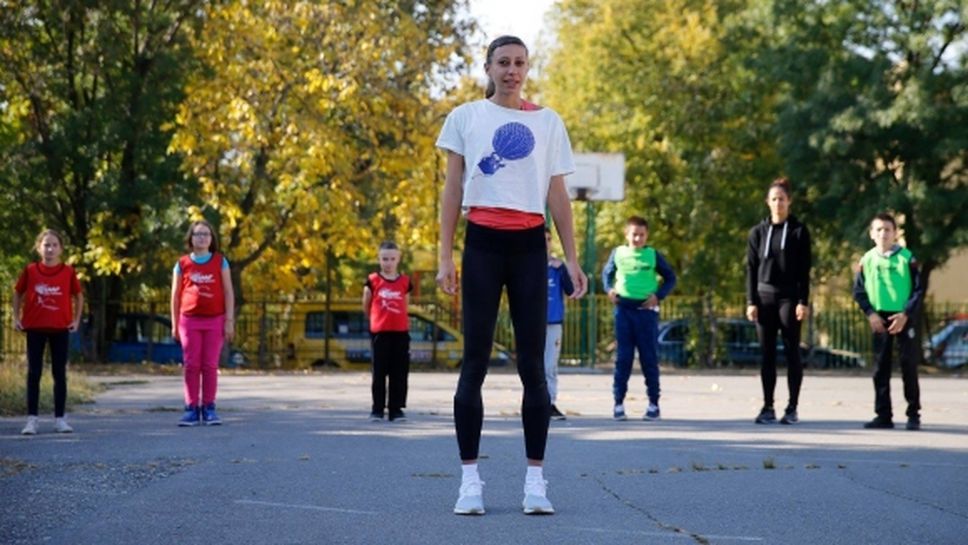 Мирела Демирева с открита тренировка по “Детска атлетика” в София