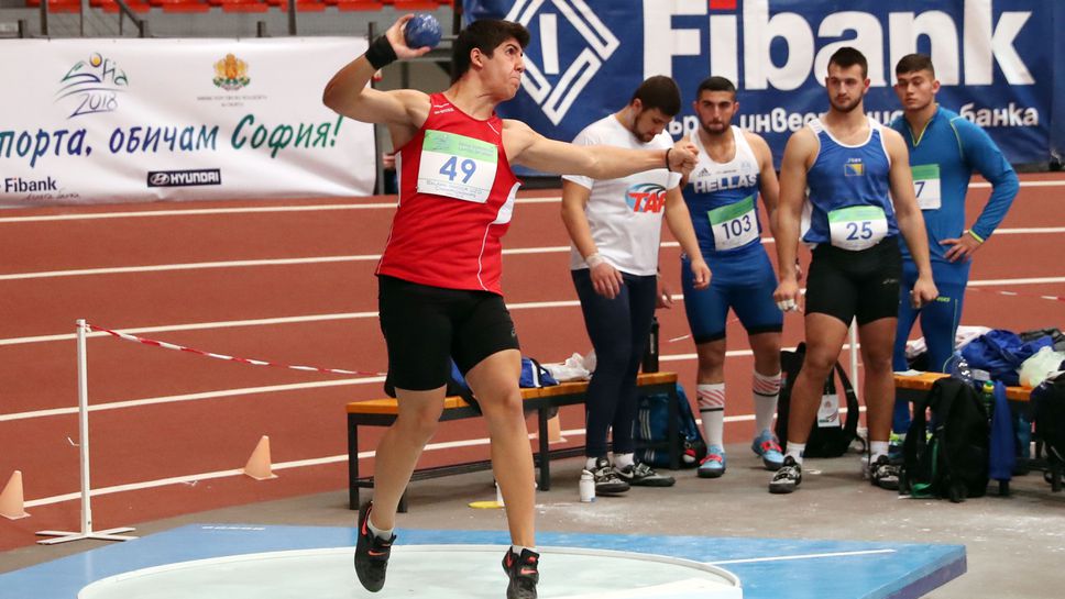 Валентин Андреев постави нов национален рекорд за юноши в Балчик