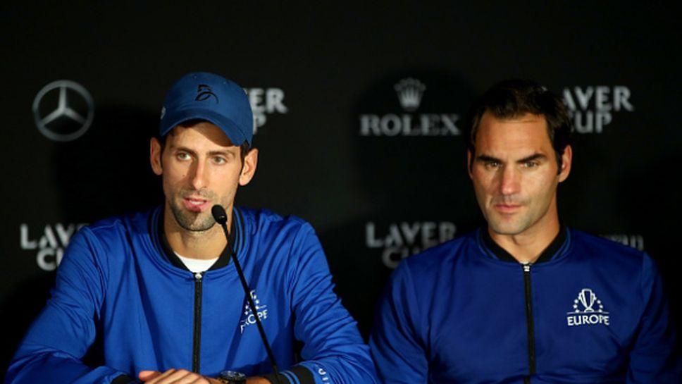 Джокович: Исках да играя в Пекин, но отидох на "Лейвър Къп" от уважение към Федерер