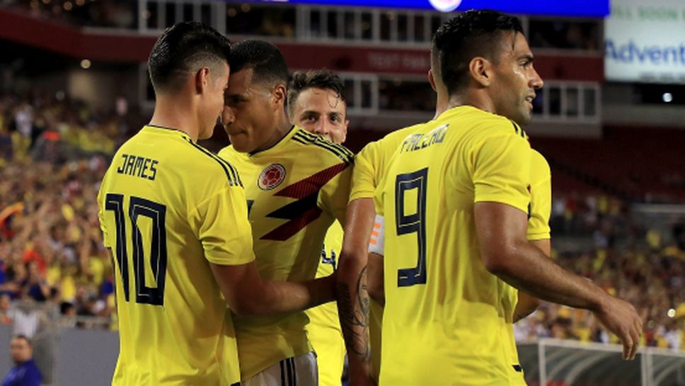 Колумбия се разправи със САЩ в шоу с шест гола