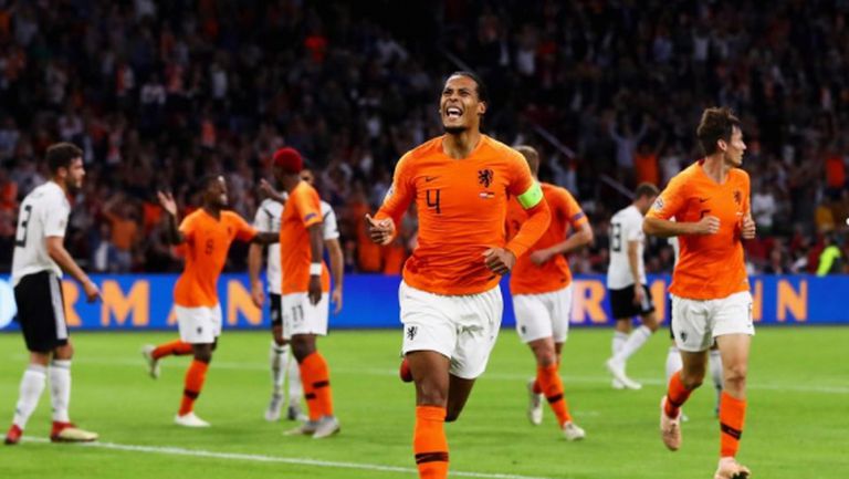 Ван Дайк няма да играе за Холандия срещу Белгия