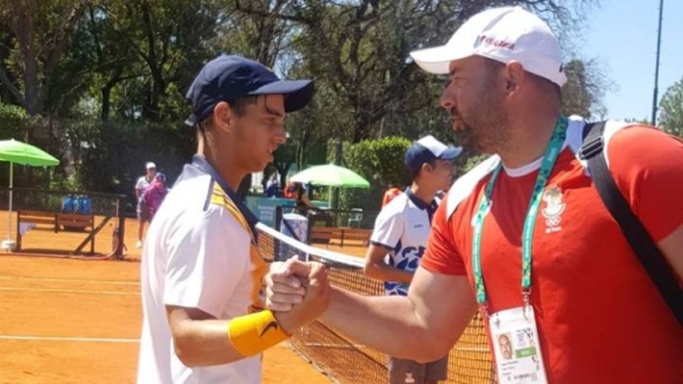 Адриан Андреев със сребро на двойки от Младежката олимпиада в Буенос Айрес