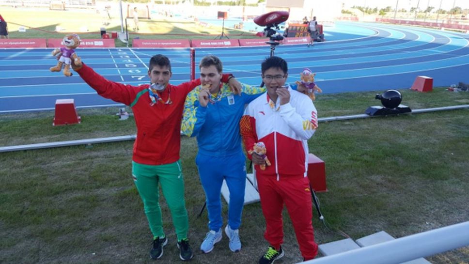 Сребро за Валентин Андреев на  Младежката олимпиада