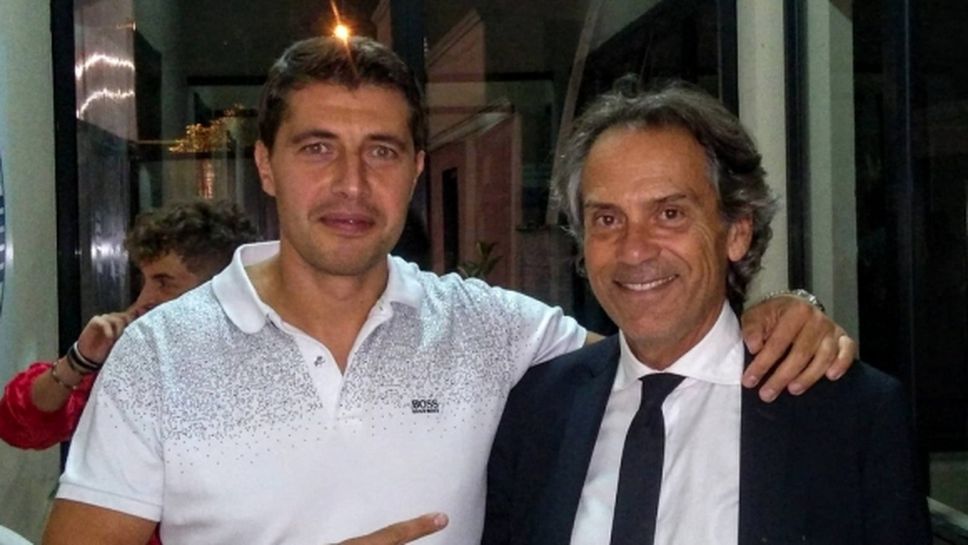Италианска футболна легенда поздрави специално Наско Сираков