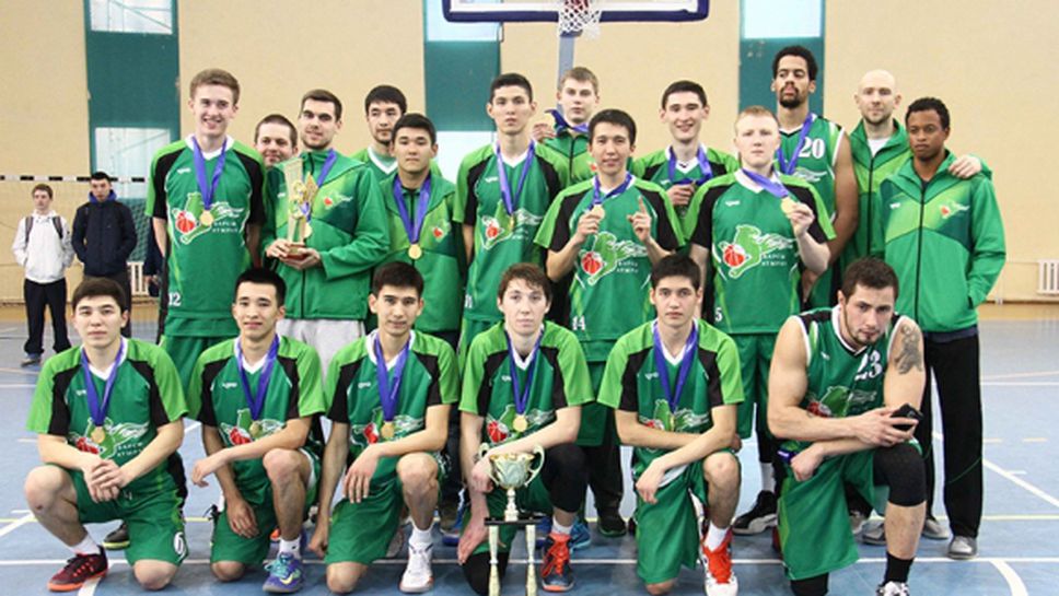 Казахстански отбор се включва в Балканската лига по баскетбол