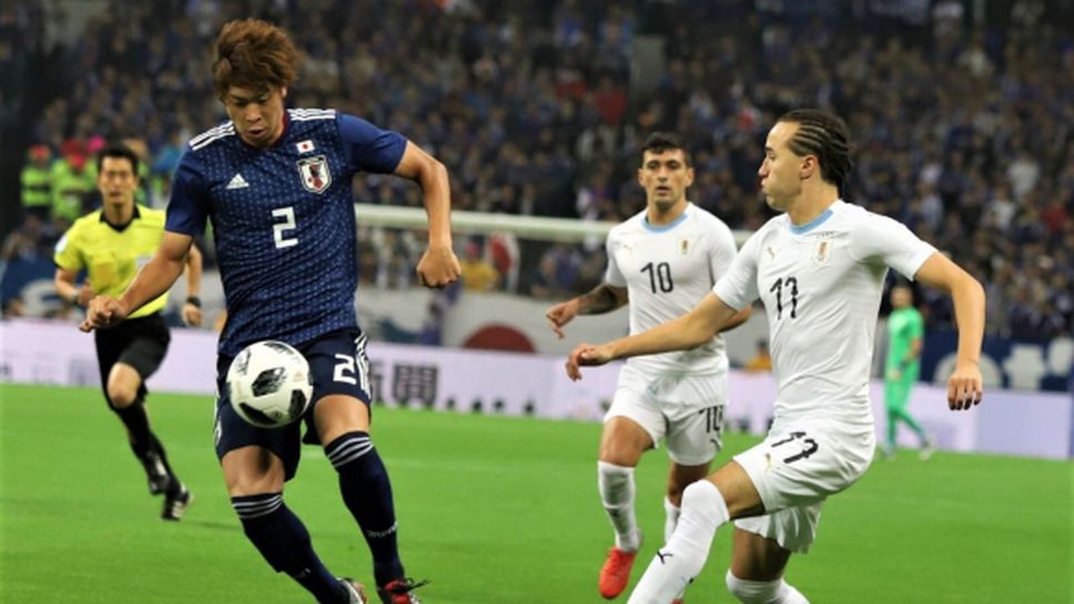 Япония победи Уругвай в контрола със седем гола