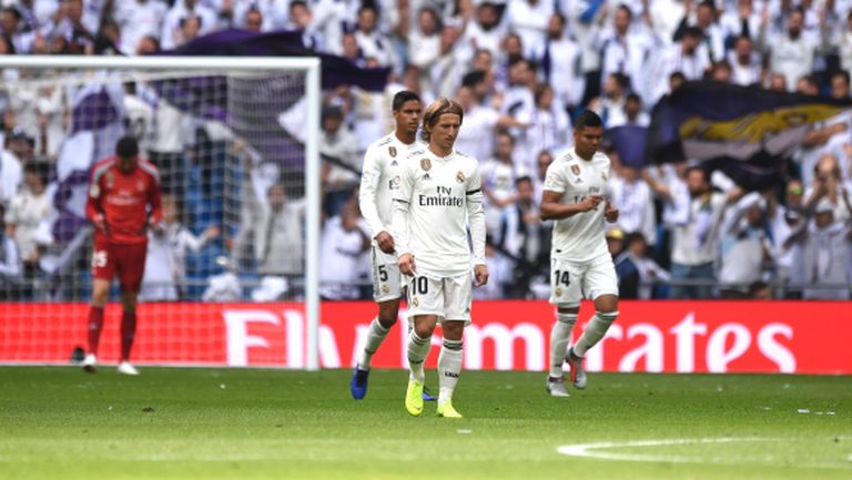 Реал Мадрид се сгромоляса още веднъж и постави срамен рекорд (видео)