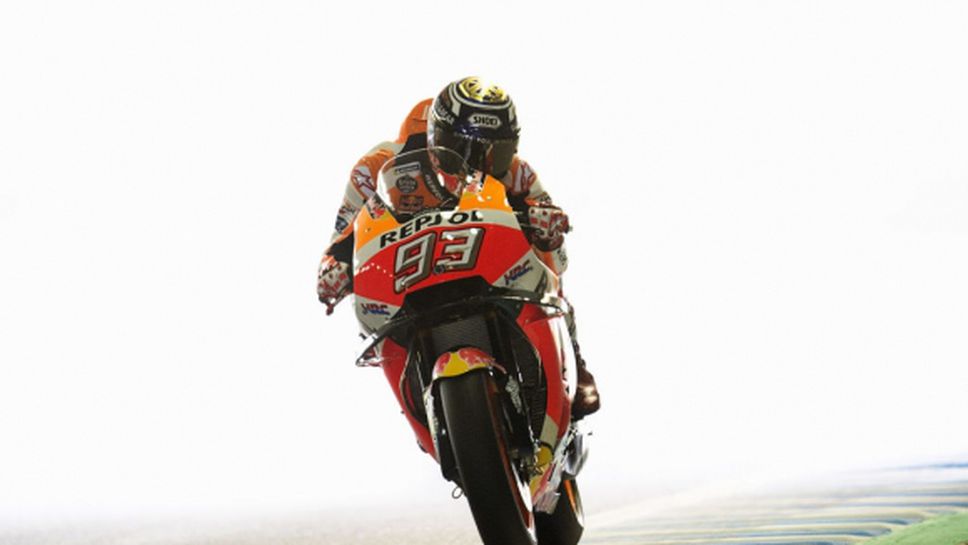 Маркес спечели титлата в MotoGP още с първия си опит, Дови не издържа на напрежението