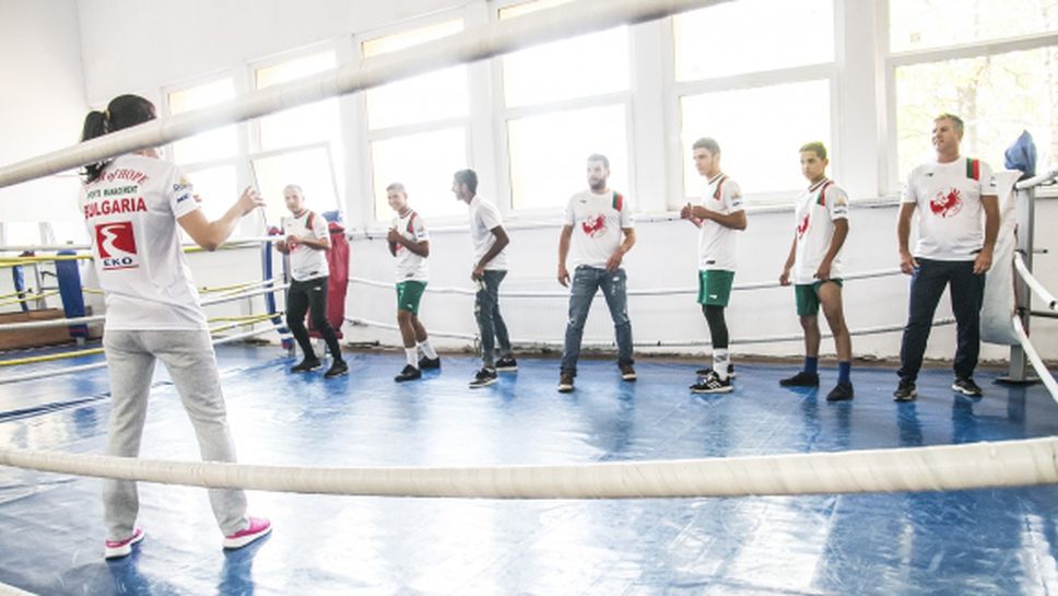 „Отбор на надеждата” тренира бокс с шампионката Галина Иванова
