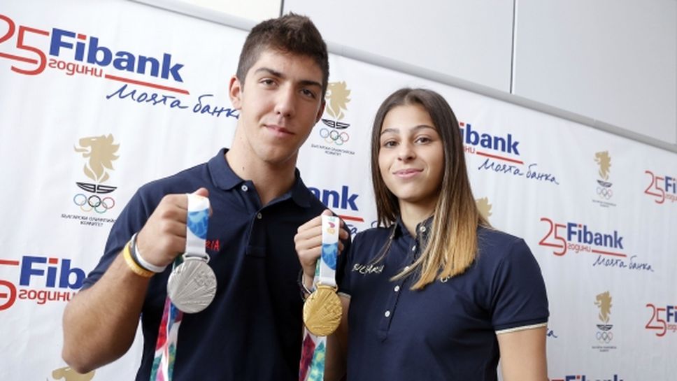 Младите български олимпийци с ново признание след успехите в Аржентина