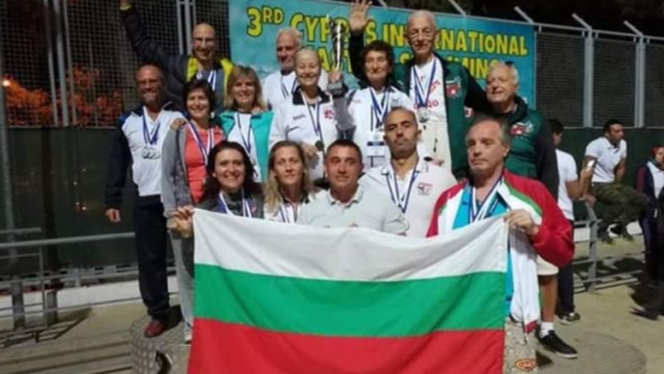 Ветераните обират медалите в Кипър