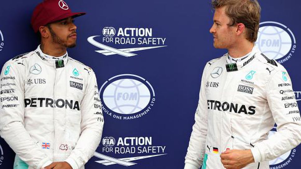 Словесна престрелка между Розберг и Хамилтън