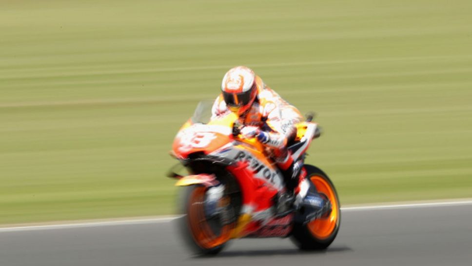 Маркес измести Винялес от първото място в третата MotoGP тренировка