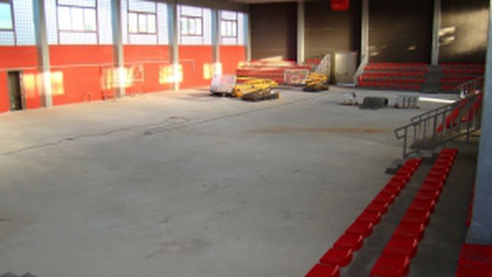 Новата зала на БК ЦСКА