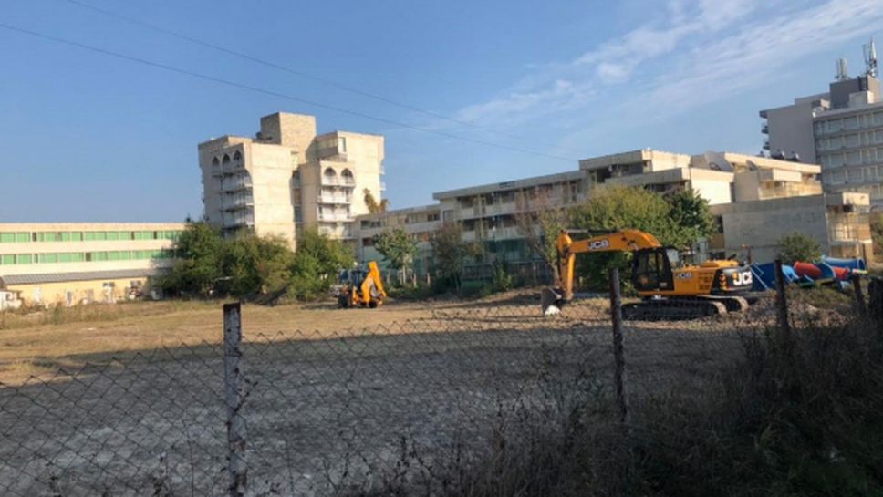 Започна изграждането на нов терен в Кранево