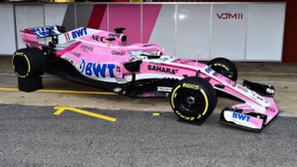 Новият VJM11 на Форс Индия