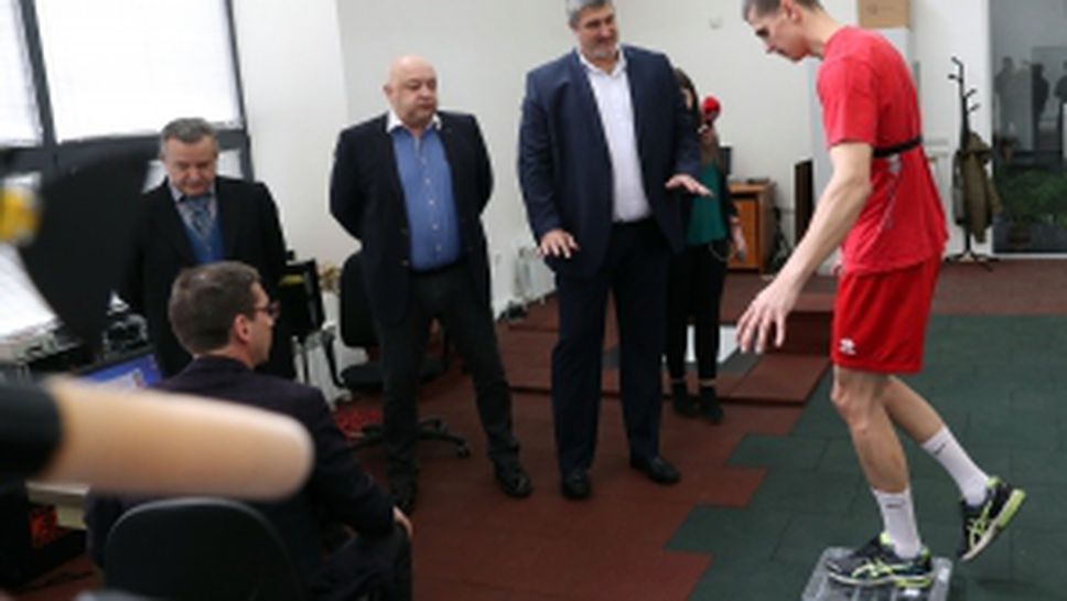 Министерството на младежте и спорта получи нова техника за физиотерапия