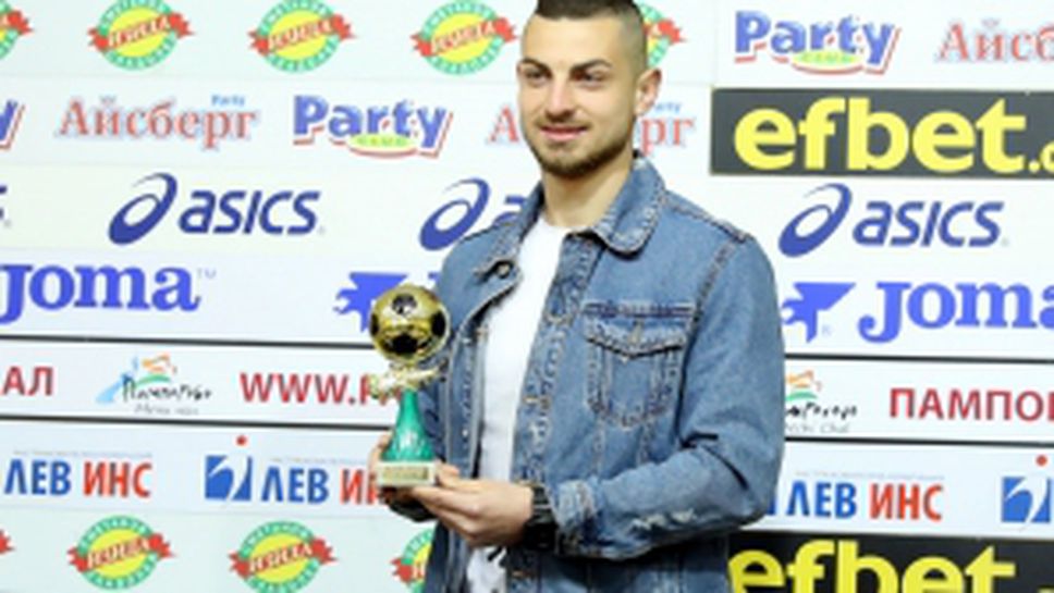 Милчо Ангелов от Славия е футболист номер 1 на 23-ти кръг
