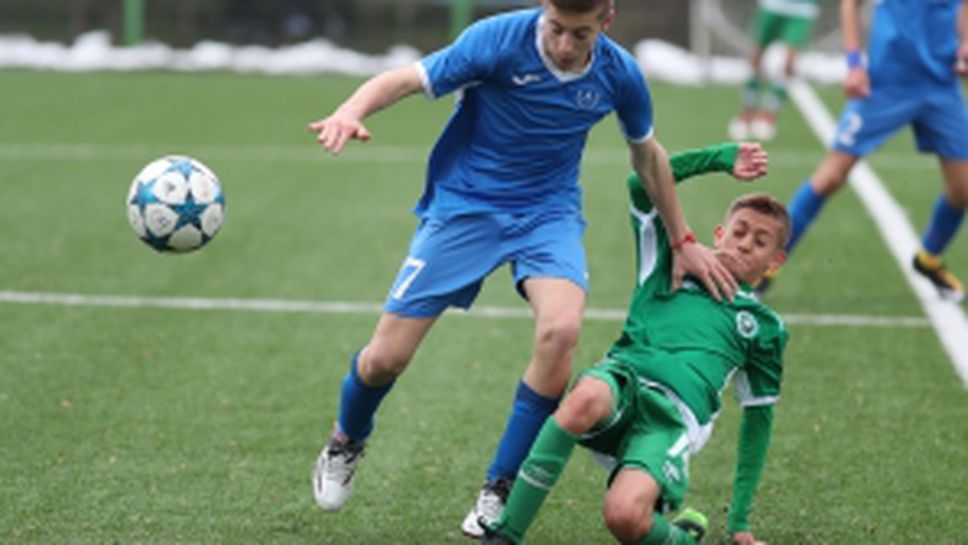 Левски победи Лудогорец за купата БФС при родените 2004