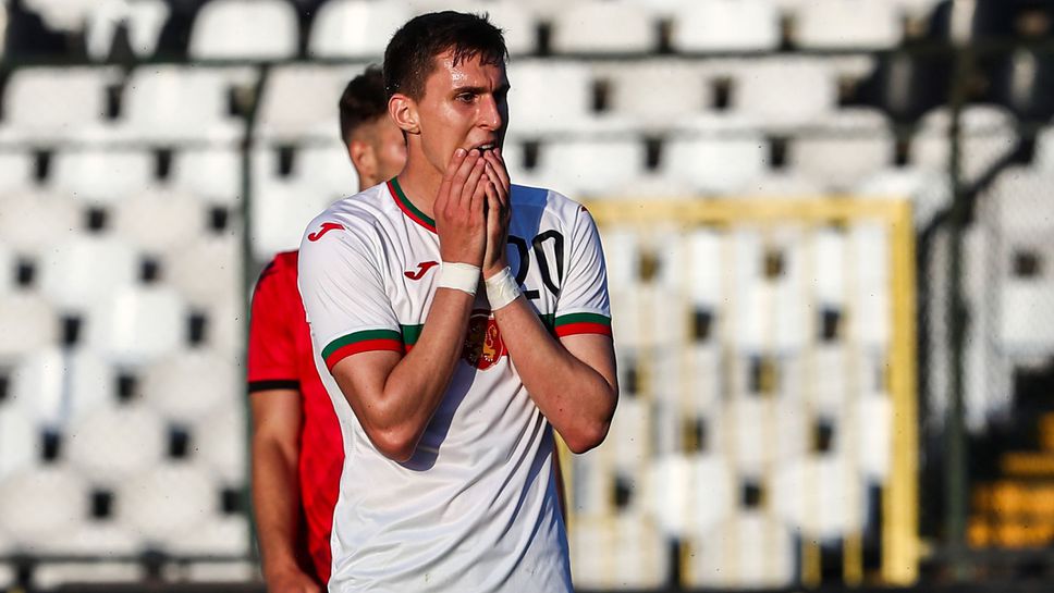 Защитникът Симеон Петров вкара бърз втори гол в албанската врата