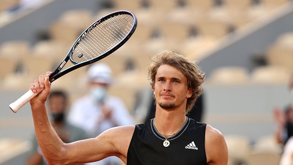 Зверев се класира за първи път за полуфиналите на "Ролан Гарос"