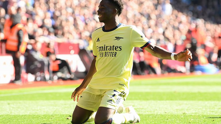  Букайо Сака с достижение, последно правено от Тиери Анри 