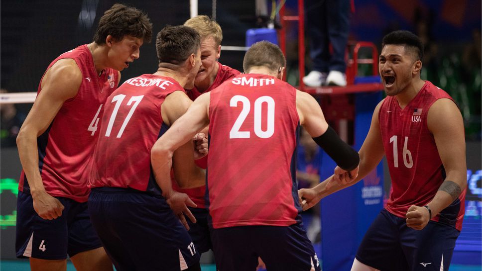 САЩ удари Словения за начало в Лигата на нациите 🏐