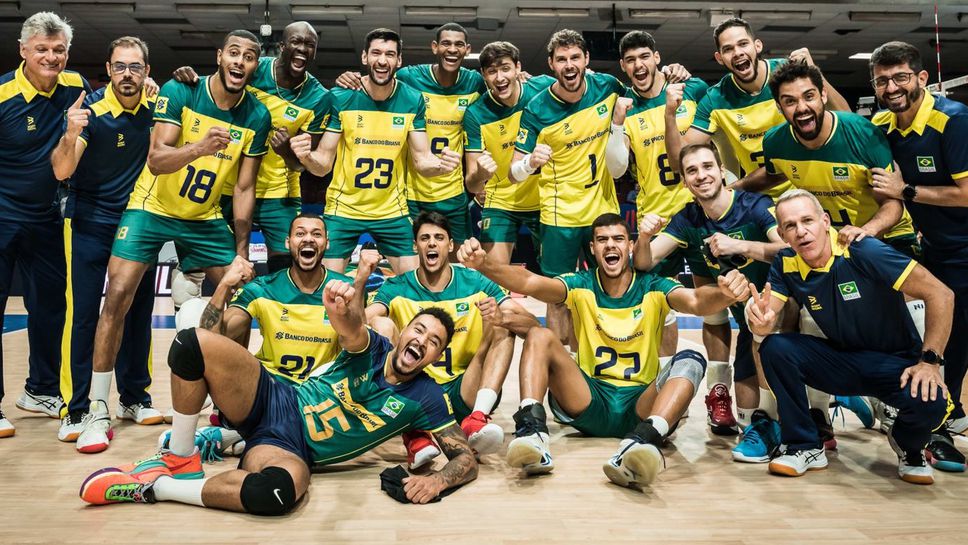 Бразилия тръгна с победа над Германия във VNL