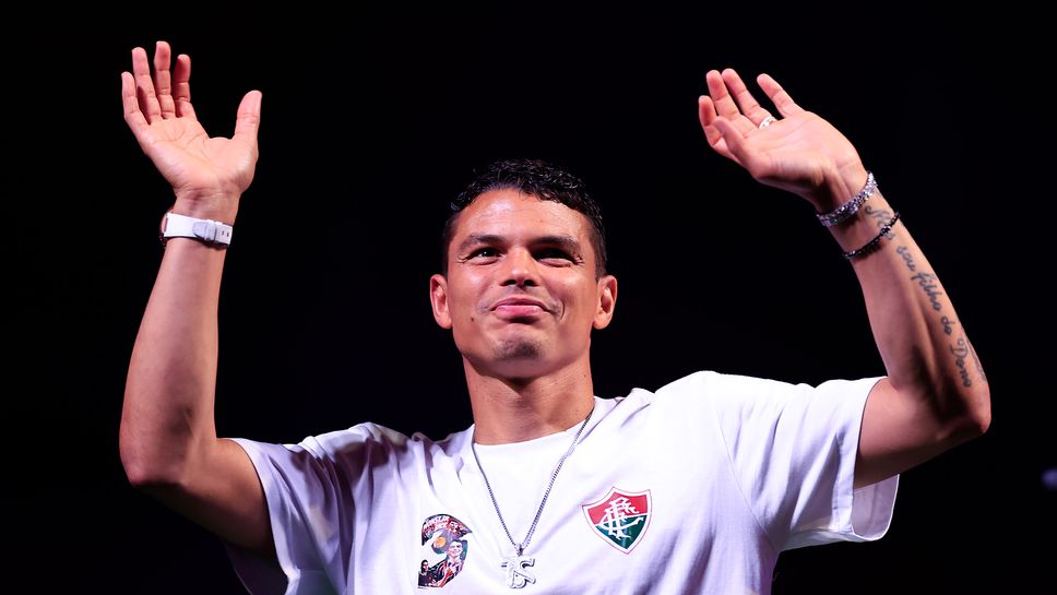 Невиждано в историята на бразилския футбол посрещане за Тиаго Силва