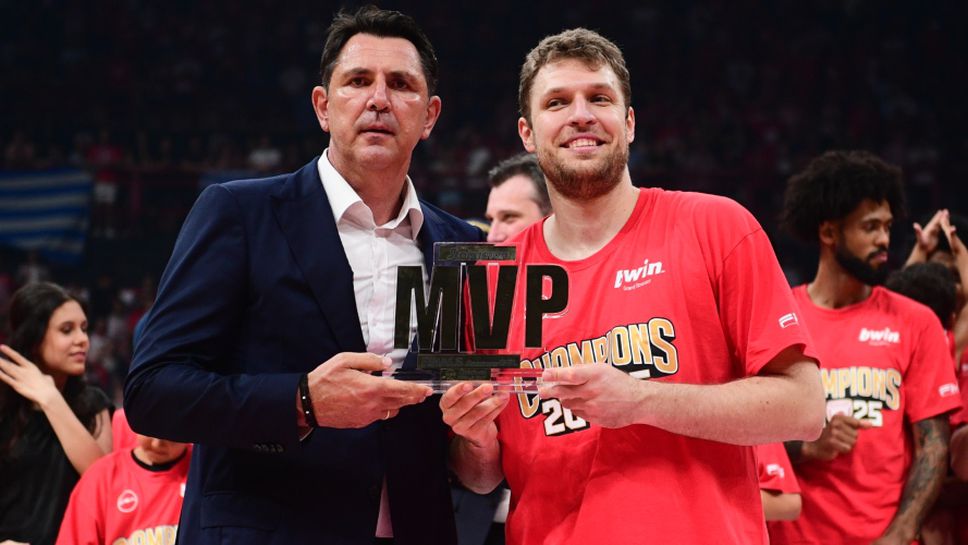 Везенков стана MVP нa финалите