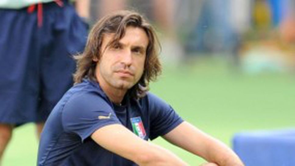 Пирло със сигурност пропуска мача с България