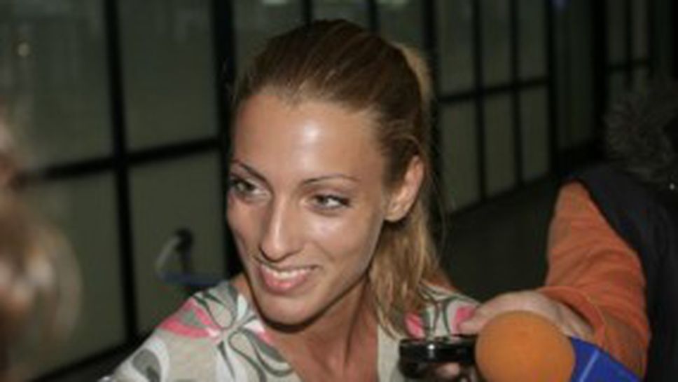 Ивет направи първа тренировка без 38-сантиметровия пирон