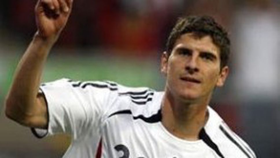 Марио Гомес иска отмъщение от Англия за 1:5 в Мюнхен