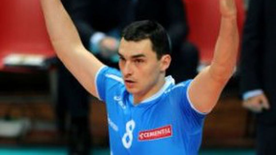 Владо Николов и Кунео спечелиха "българското" дерби в Италия