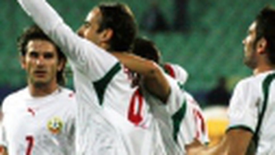 България - Люксембург 3:0, Бербатов вече с 37 гола