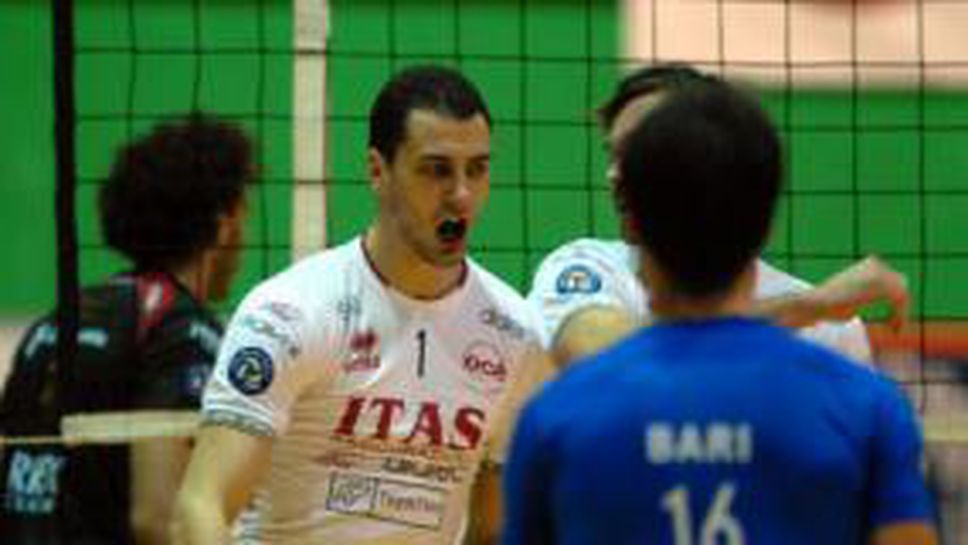 Тренто с Казийски и Николов, но без Винярски срещу Латина