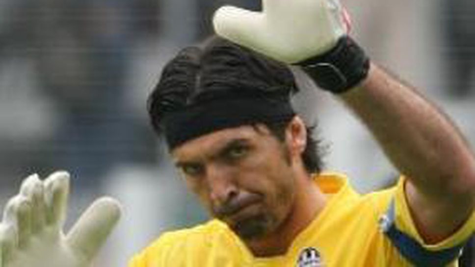 Буфон под въпрос за мача с Ливорно