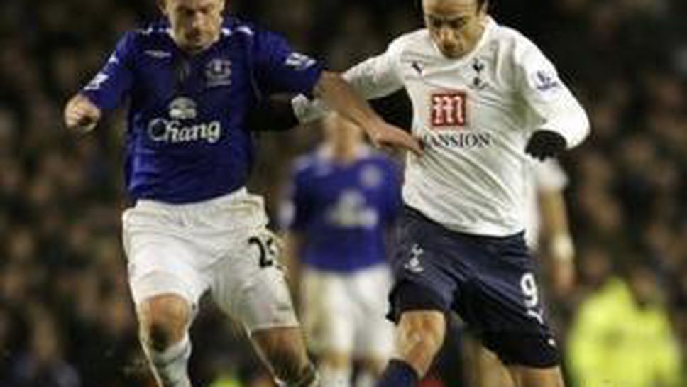 Бербатов най-слаб срещу Евертън според "Сън"